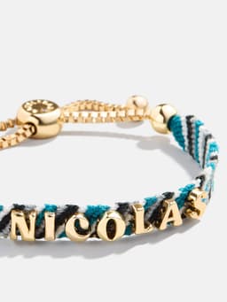 BaubleBar Custom Woven Friendship Bracelet