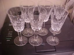 Waterford Crystal Lismore Wine Goblets (Set of 6)