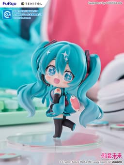 Hatsune Miku Tenitol Uwaa Series Very Happy Ita Bag ver. Mini Chibi Figure
