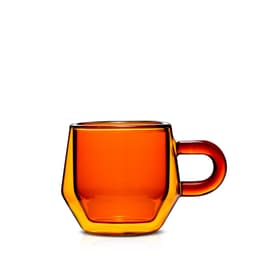 Hearth Double-Wall Glass Coffee Cups Set of 2