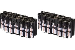 Battery Organizer Storage Box with Tester