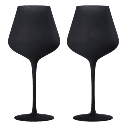 Wine Savant Crystal Wine Glasses, Set of 4